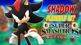 WHAT IF Shadow The Hedgehog Was Playable In Smash Ultimate?