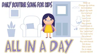 Daily Routine Song - All In A Day by ELF Learning