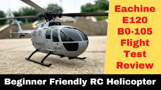 Messerschmitt Bölkow Blohm B0-105 Mini RC Helicopter Flight Review