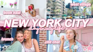 New York City Day In My Life! | Hannah's Birthday, New Books, Target Run, Date Night-In | LN x NYC