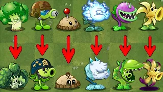PvZ 2 Discovery - Every Plants Same Shape in game China & International (p10)