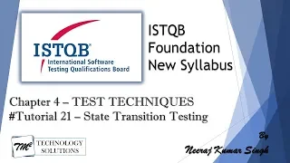 ISTQB Foundation Level | 4.2.4 State Transition Testing | State Transition Diagram | ISTQB Tutorials