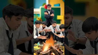 बच्चों को लगी ठंड🥶 पार्ट 2 #aaganwadikebacche #comedy #funny #schoollife #winter #dhonisir #school