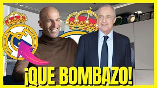 ¡QUE BOMBAZO! ¡MIRA LO QUE DIJO ZIDANE DEL REAL MADRID! | NOTICIAS DEL REAL MADIRD HOY