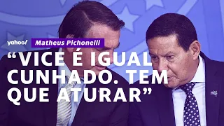 Bolsonaro manda “cunhado” Mourão pra casa | Matheus Pichonelli