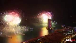 Новый рекорд мира!!! Фейрверк в Дубае 2014 год