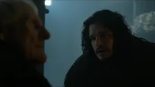 Game of Thrones 5x05,   Jon Snow and Maester Aemon Kill the boy