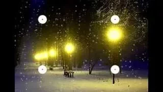 Волшебная музыка зимы   Падал снег  Красивая музыка! Music Sergey Chekalin  Very beautiful music! 1