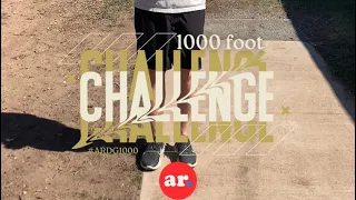 I did the #ardg1000 challenge.