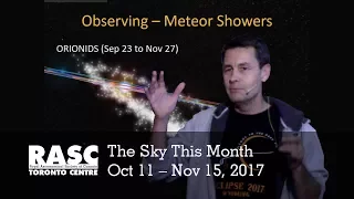 The Sky This Month Oct 11-Nov 15, 2017