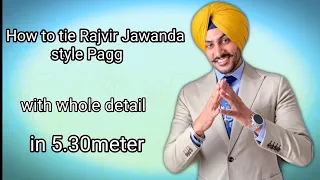 How to tie turban like Rajvir jawanda style pagg(Mirror view)|by Arshpreet Singh|its_arshpreetsingh