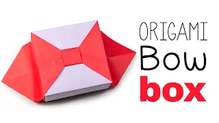 Origami Bow Box V2 Tutorial - DIY - Paper Kawaii