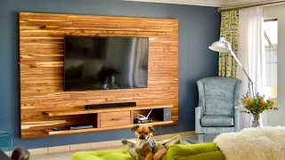 DIY MASSIVE Floating TV Unit