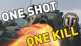 World of Tanks || ONE SHOT, ONE KILL