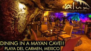 Dining In A Mayan Cave?! - Alux Restaurant In Playa Del Carmen Is A MUST VISIT!!! 🇲🇽