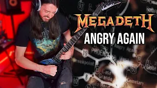 Megadeth - "Angry Again" Guitar Solo Cover