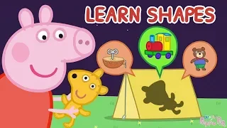 Peppa Pig | Surprise Puzzle Games - Learn Shapes for Kids | Learn With Peppa Pig