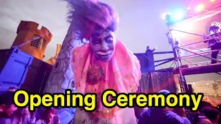 Opening Ceremony - Queen Mary Dark Harbor 2019 - Long Beach, CA