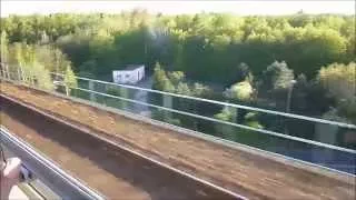 Ústí nad Labem - Teplice: pohled z vlaku |Zvuky kolejí (6)|