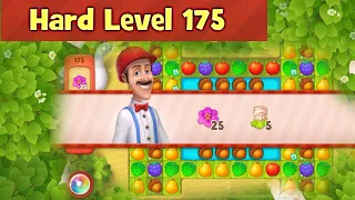 Gardenscapes Hard Level 175 | No Boosters | Playrix