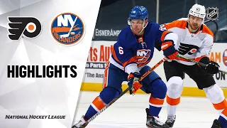 Flyers @ Islanders 3/18/21 | NHL Highlights