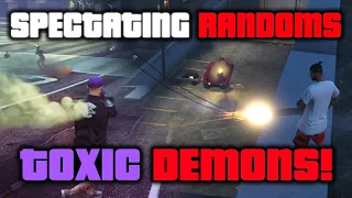 Spectating TOXIC Free Mode DEMONS in GTA Online!