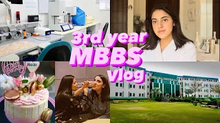 A day in a life of 3RD YEAR MEDICAL STUDENT in Pakistan 🇵🇰 | Noorifications 👩🏻‍⚕️