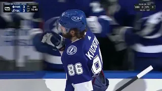Nikita Kucherov's 5 on 3 goal vs Leafs in game 6 (2022)