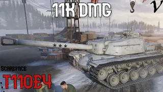 T110E4 : 11K Damage: Guest Replay - Scareface: World of Tanks Console