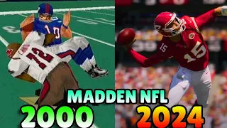 MADDEN NFL Evolution [2000 - 2024]