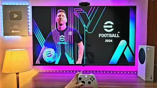 Efootball 2024 Gameplay (Xbox Series S) 4K HDR 60FPS Upscale
