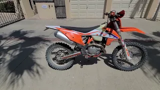 KTM 450XCF-W 2023 Model part 2 review.