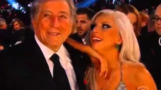 GRAMMY 2015 Lady Gaga's reaction to AC/DC performance