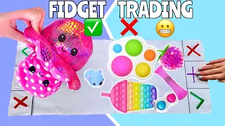 FIDGET TRADING WITH MY SISTER! *INTENSE* ✅❌