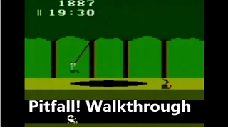Pitfall Walkthrough ( All 32 Treasures & Kill Screen) Atari 2600 – The No Swear Gamer