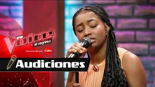 Miguelina Jeune - Como yo nadie te ha amado | Audiciones | The Voice: El Regreso