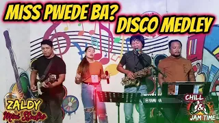 MISS PWEDE BA - DISCO MEDLEY - ELAT, LYKA. JUAN JEAN & JEZZON JAM AT ZALDY MINI STUDIO