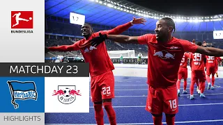 Hertha Berlin - RB Leipzig 1-6 | Highlights | Matchday 23 – Bundesliga 2021/22