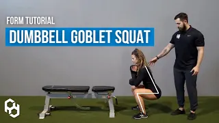How to Perform Dumbbell Goblet Squat