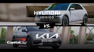 2022 Hyundai Ioniq 5 vs. 2022 Kia EV6