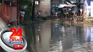 Ilang lugar sa Metro Manila at mga karatig-bayan, binaha bunsod ng thunderstorm | 24 Oras Weekend