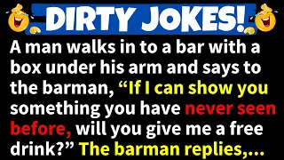 😂 Hilarious Jokes of the Day: A Man Walks Into a Bar With a Mysterious Box...