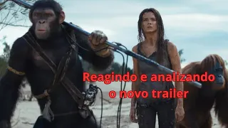 Reagindo ao novo trailer de Planeta dos Macacos o Reinado