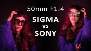 Which lens is best? Sigma 50mm F1.4 DG DN Art vs Sony 50mm F1.4 G Master lens.