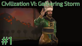 Civilization 6 Gathering Storm - Игра за Турцию на божестве - Часть 1