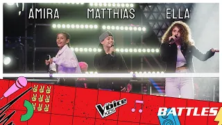 Amira, Ella & Matthias Perform 'Don't Show Up' | The Battles | The Voice Kids Malta 2022
