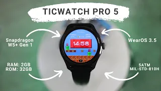 TicWatch Pro 5 - wszystko co musisz wiedzieć przed zakupem! ✅