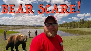 Craters, Errands, New Campsite, & Bear Scare