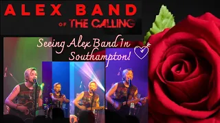 Seeing ALEX BAND (The Calling) in Southampton! @1865 - 09.02.2020