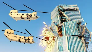 Realistic Skyscraper Destruction #1 - Teardown